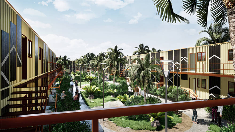 container village container village