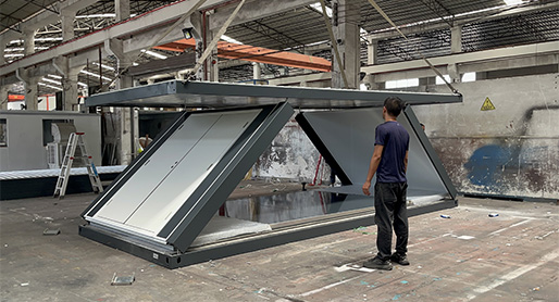 Складные контейнерные дома для кемпинга